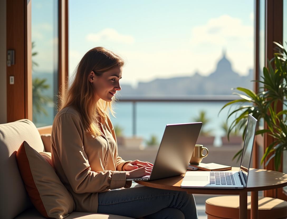 Nómadas digitales, coworking y estancias largas