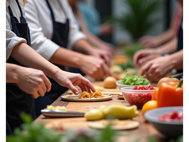Talleres culinarios con expertos